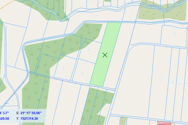 Działka 75 ar z decyzją o warunkach zabudowy Zgórsko gm. Radomyśl Wielki